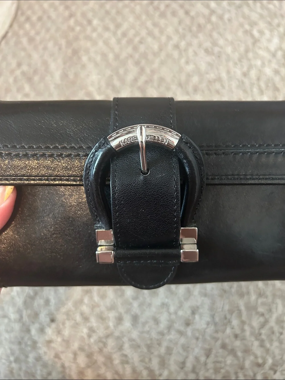 NWOT Karen Millen Leather Wallet